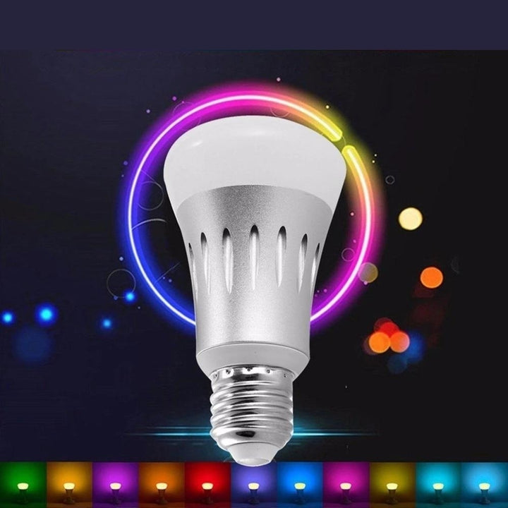 7W Smart LED Light Wireless Bulb Works with Remote Control Image 5