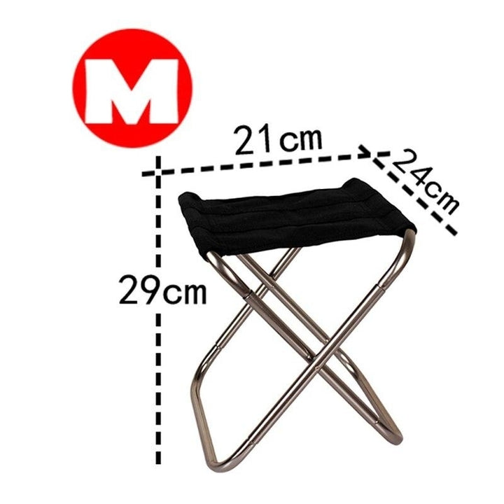 Folding Fishing Chair Lightweight Picnic Camping Foldable Aluminium Cloth Outdoor Portable Easy To Carry Furniture Image 8