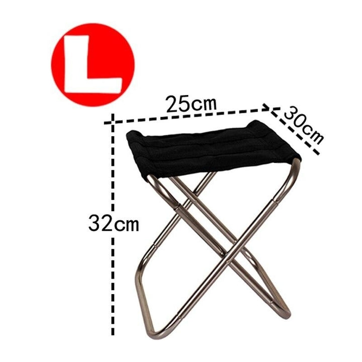 Folding Fishing Chair Lightweight Picnic Camping Foldable Aluminium Cloth Outdoor Portable Easy To Carry Furniture Image 10