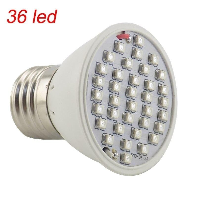 Full spectrum Plant Grow Led Light Bulbs Lamp lighting for Seeds hydro Flower Greenhouse Veg Indoor garden E27 phyto Image 4