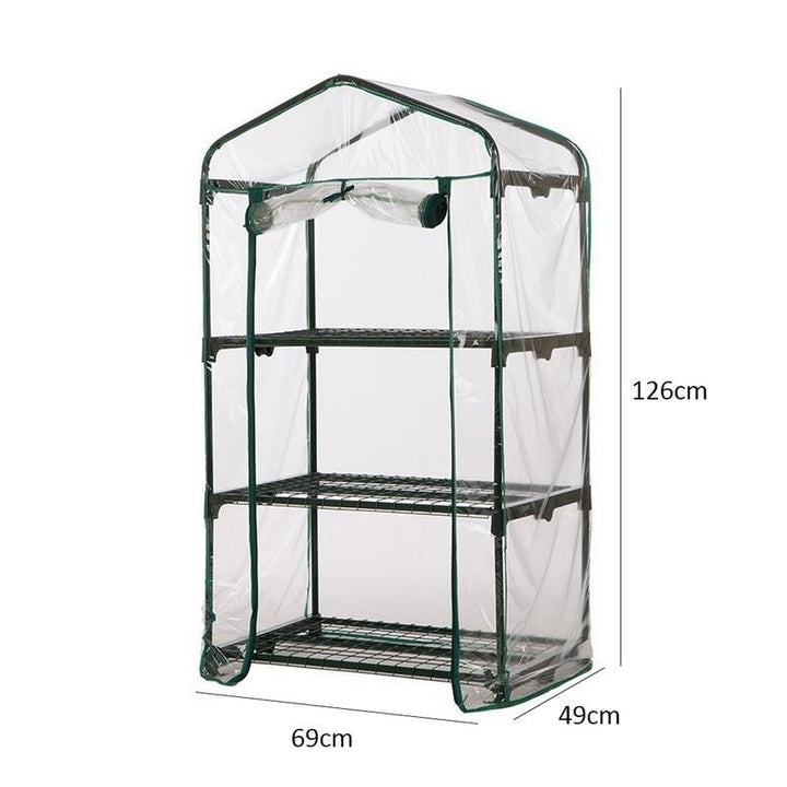 PVC Warm Garden Solar Tier Mini Household Tools Plant Greenhouse Cover (without Iron Stand) Image 5