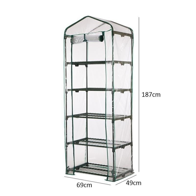 PVC Warm Garden Solar Tier Mini Household Tools Plant Greenhouse Cover (without Iron Stand) Image 6