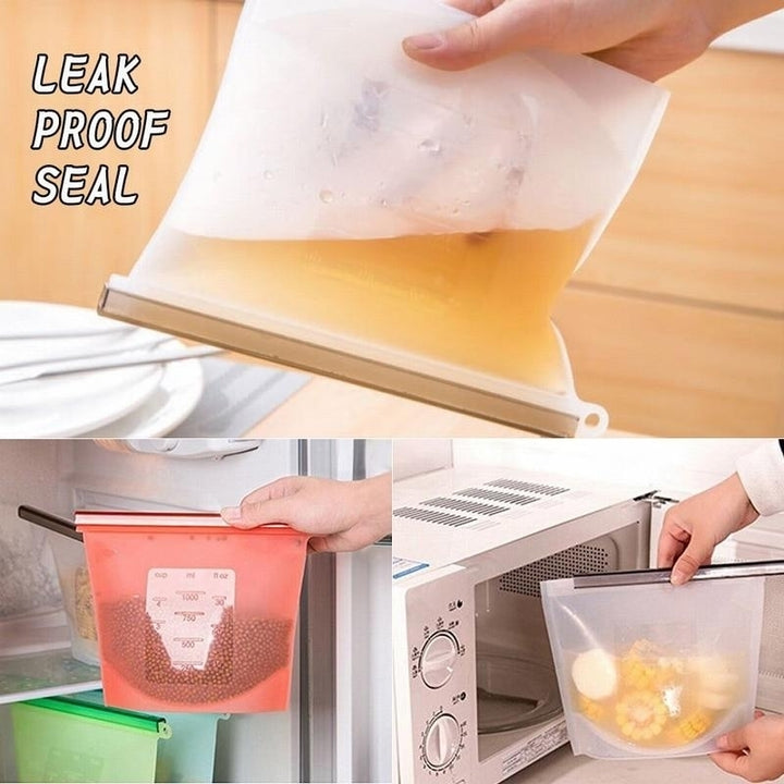 Reusable Silicone Food Bag Image 5