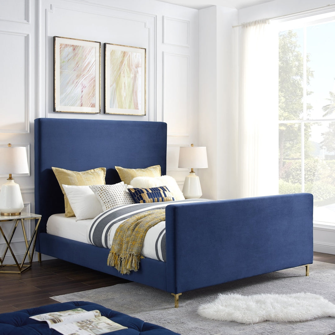 Kynthia Linen Bedframe-Queen or King-Upholstered-Modern and Contemporary-Inspired Home Image 6