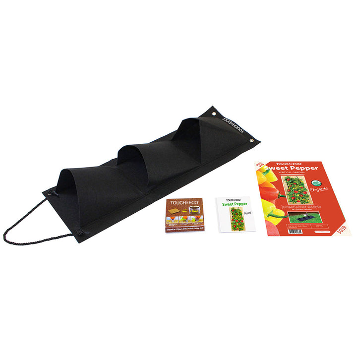 Organic Hanging Vegetable Garden Seed Kit with Soil Block 4 Options Non-GMO Image 10