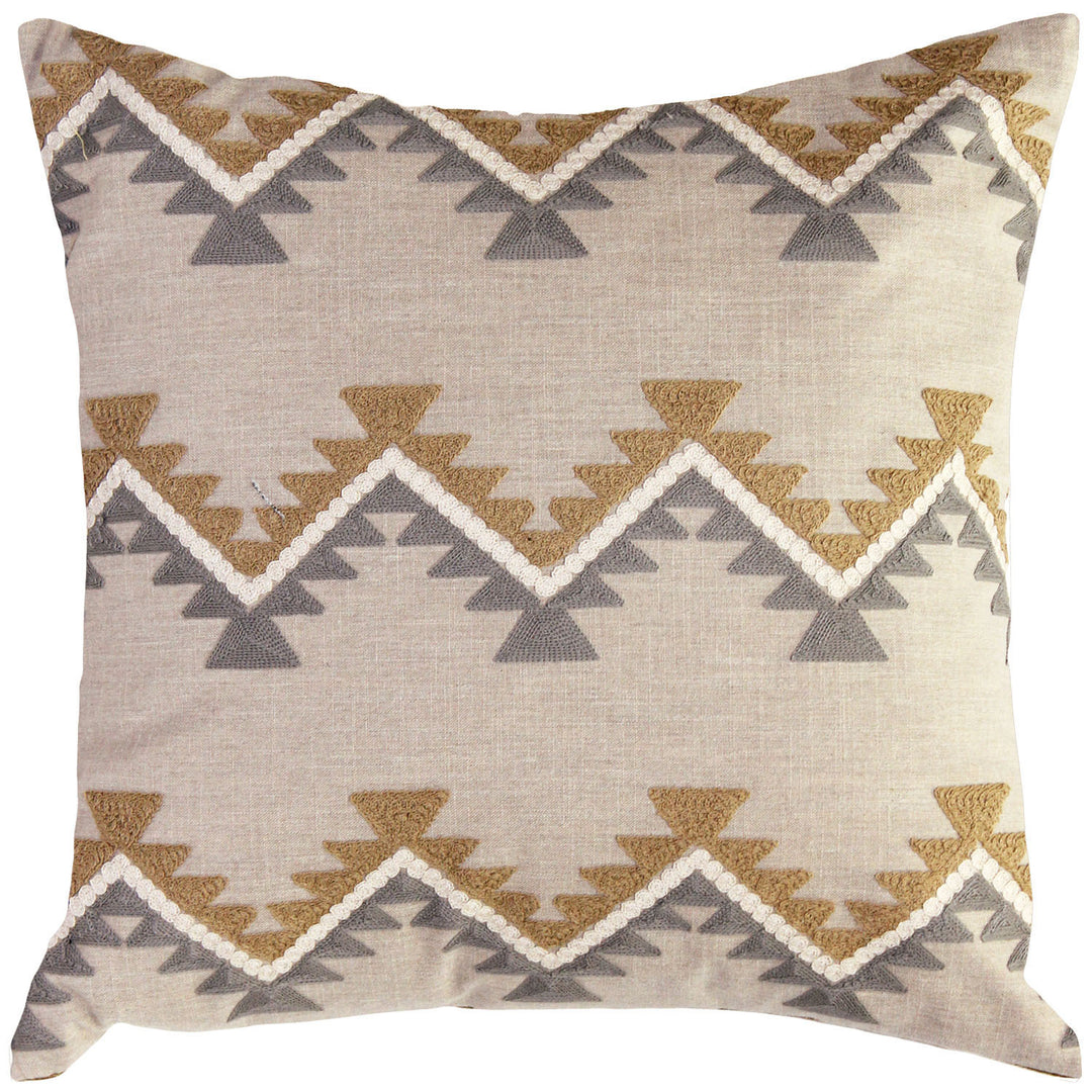 Pillow Decor - Tulum Ranch Embroidered Throw Pillow 20x20 Image 1