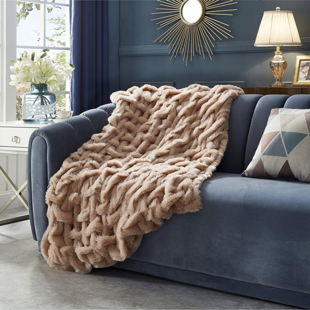 Bregato Throw-Reverse Micromink-Cozy-Extra Soft Image 1