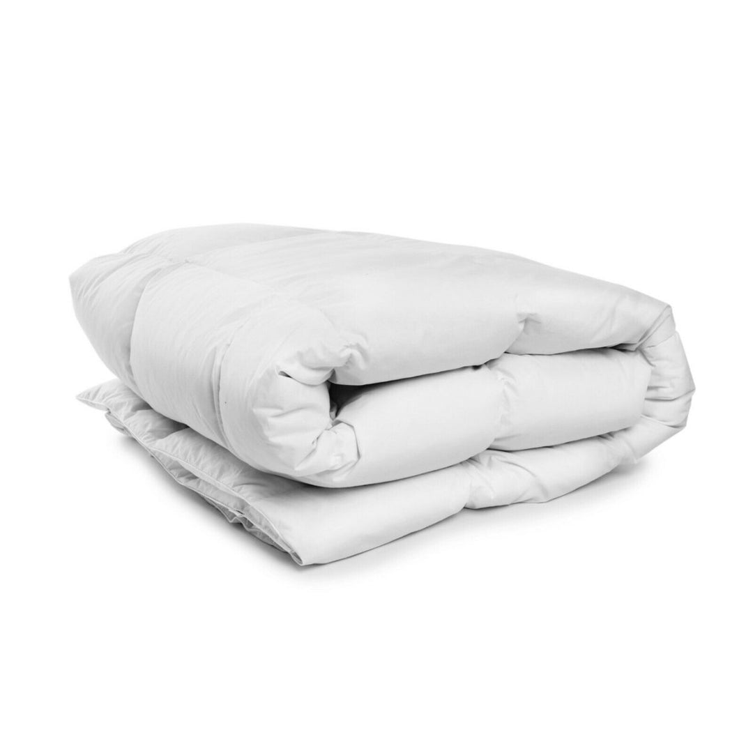 All Season Ultra Soft Lightweight White Down Alternative Comforter Fit Any Bed! Image 1