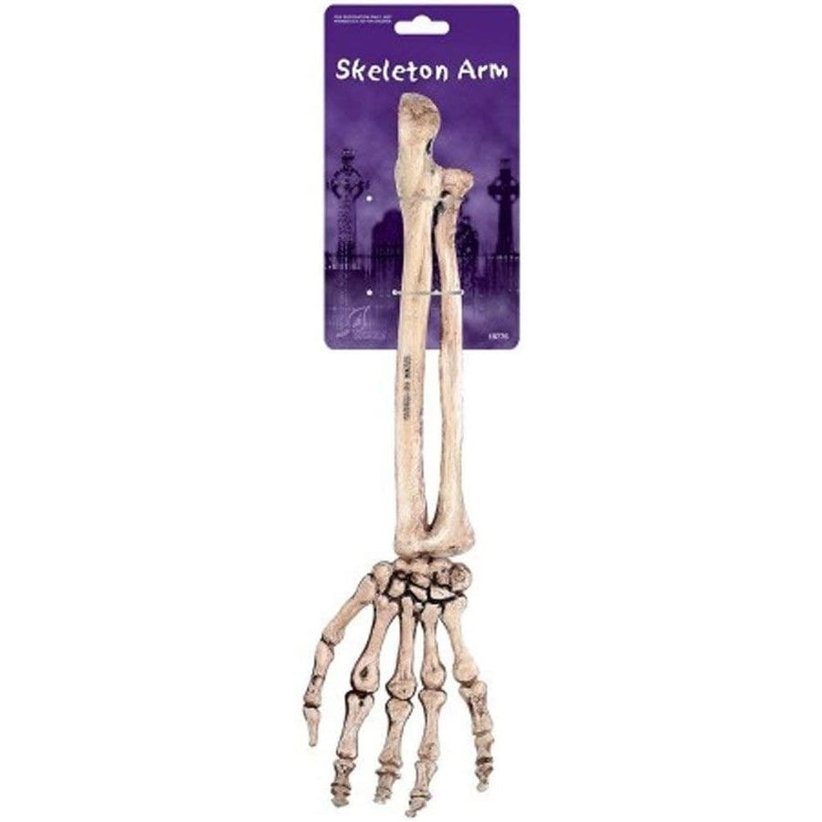 Erwin Distribution Skeleton Arm Decoration Plastic Outdoor Halloween 14.5" Spooky Image 1