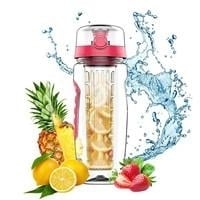 32oz 900ml Fruit Infuser Juice Shaker Sports Lemon Water Bottle Tour Hiking Portable Climbing Camp Image 5