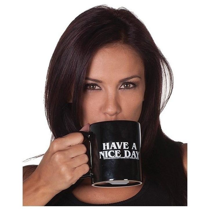 Creative Have A Nice Day Mug Middle Finger Funny Cup For Coffee Milk Tea Cups Image 3