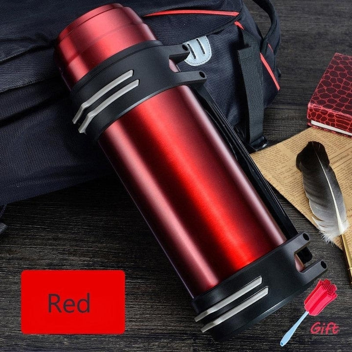 High Capacity Stainless Steel Thermos Fashion Everyday, Outdoor,automotive Water Cup Portable Insulation Vacuum Cup Image 3