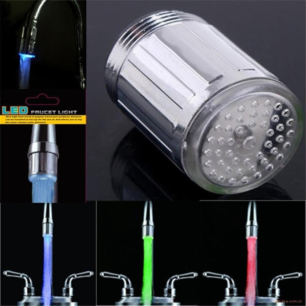 LED Colorful Faucet Light Image 2