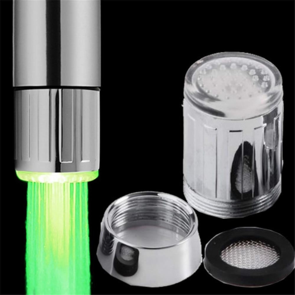 LED Colorful Faucet Light Image 5