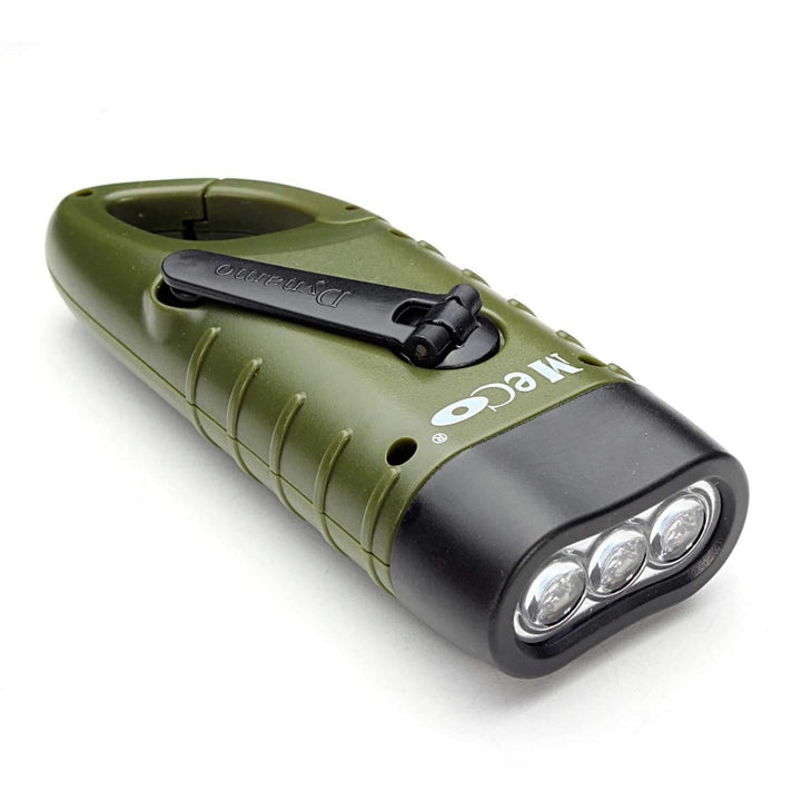 Mini Emergency Hand Crank Solar Flash Rechargeable LED Charging Powerful Light Lamp Torch For Outdoor Camping Image 7