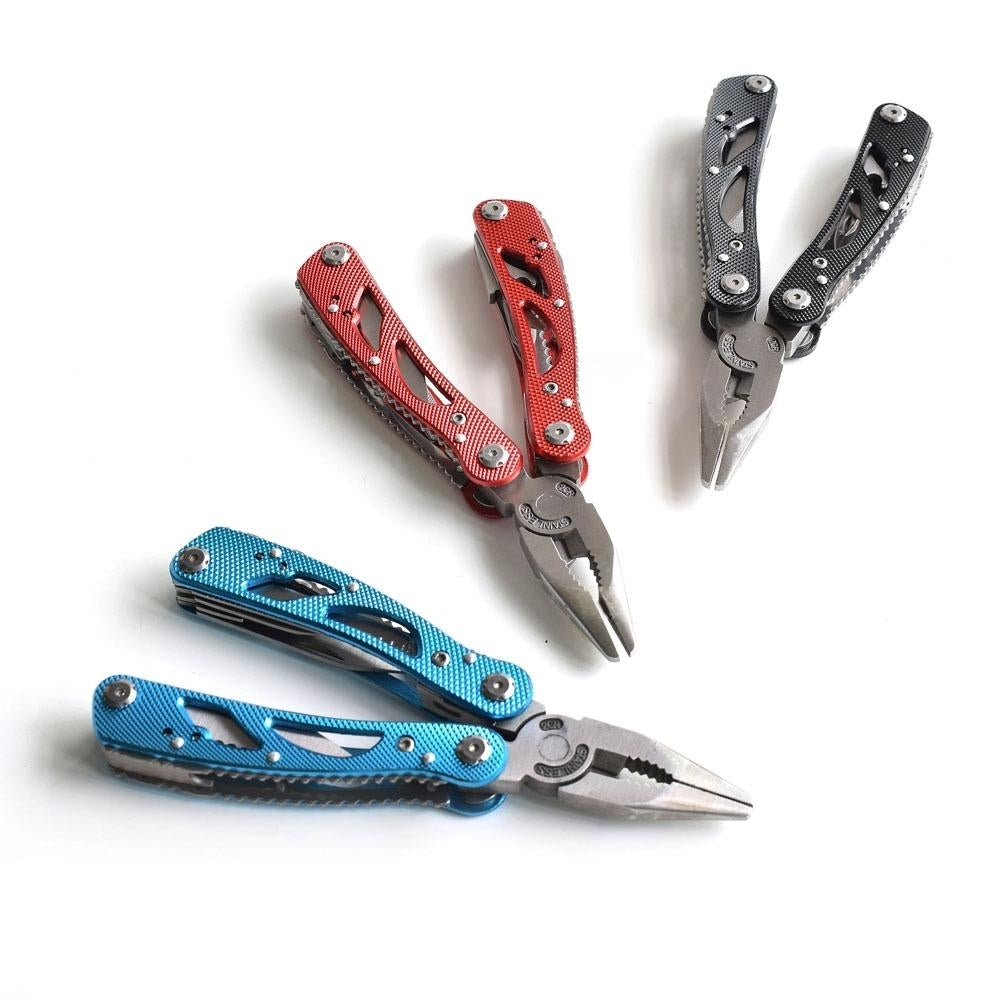 Outdoor Pliers Repair Pocket Knife Fold Screwdriver Set Hand Multi-Tool Mini Folding Portable Fishing Image 1