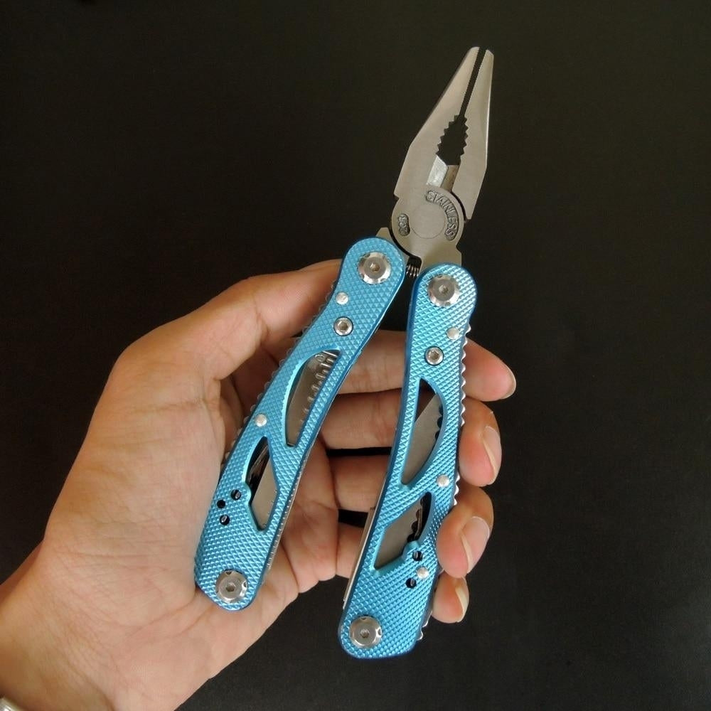 Outdoor Pliers Repair Pocket Knife Fold Screwdriver Set Hand Multi-Tool Mini Folding Portable Fishing Image 5