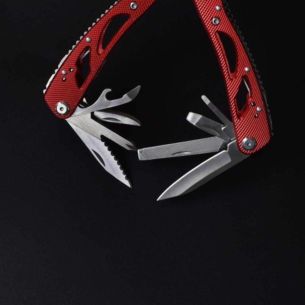 Outdoor Pliers Repair Pocket Knife Fold Screwdriver Set Hand Multi-Tool Mini Folding Portable Fishing Image 7