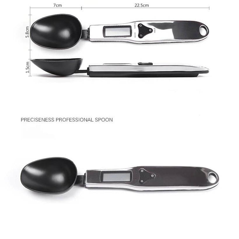 Portable LCD Digital Kitchen Scale Measuring Spoon Gram Electronic Weight Volumn Food 300g,0.1g Image 6