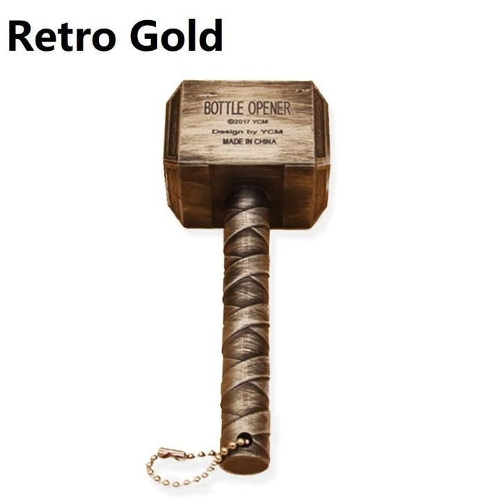 Beer Bottle Opener in Hammer Of Thor Shaped Image 9