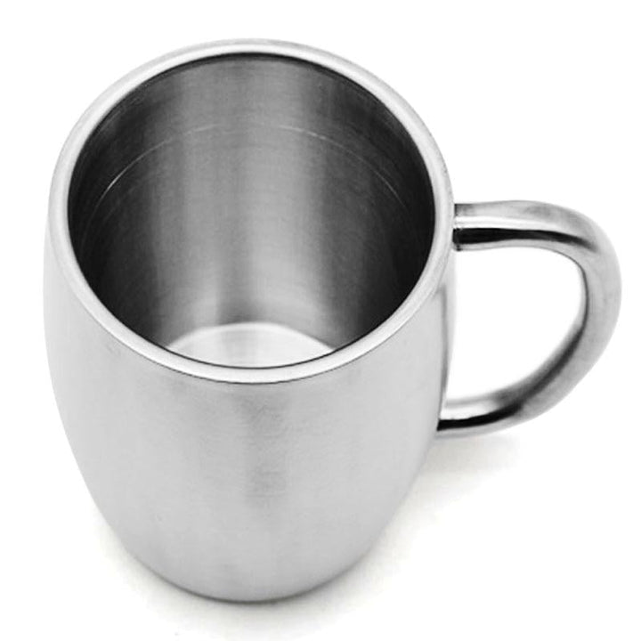 Stainless Steel Coffee Beer Double Wall Thermo Wine Tumbler Travel Mugs For Tea Cup Moscow Mule (Silver 400ml) Image 9