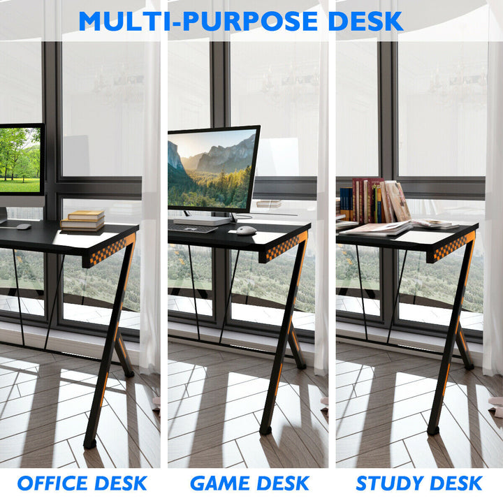 Gaming Desk Computer Desk PC Laptop Table Workstation Home Office Ergonomic Image 6