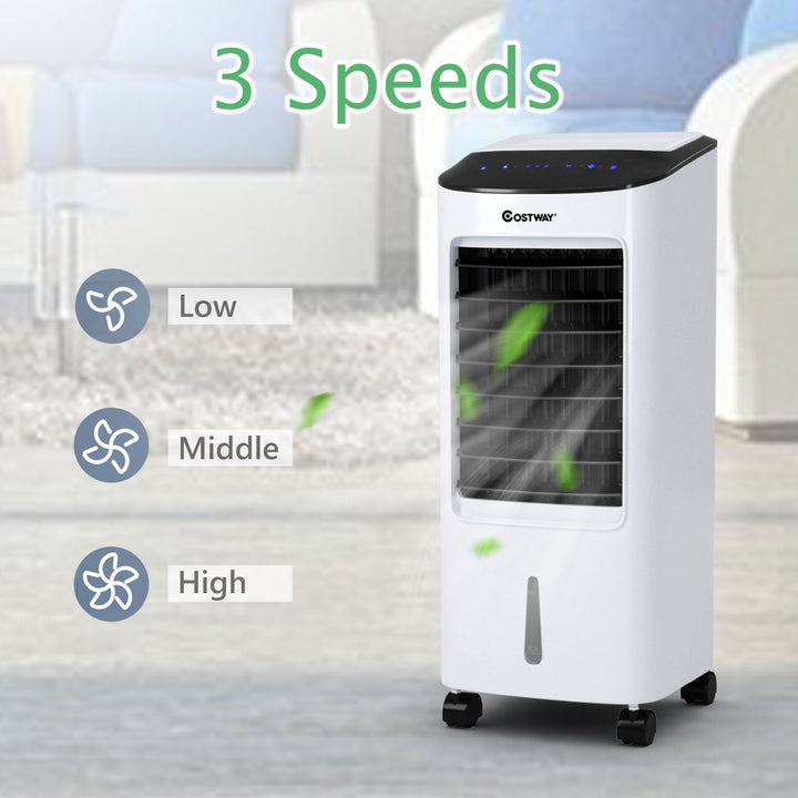 Evaporative Portable Air Cooler Fan and Humidifier with Filter Remote Control Image 7