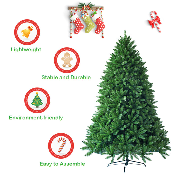 5ft Artificial Christmas Fir Tree 600 Branch Tips Image 6