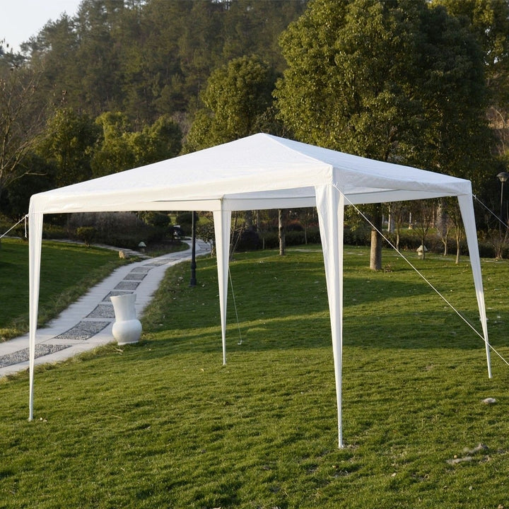 10x10 Outdoor Heavy duty Pavilion Cater Events Outdoor Party Wedding Tent White Image 6