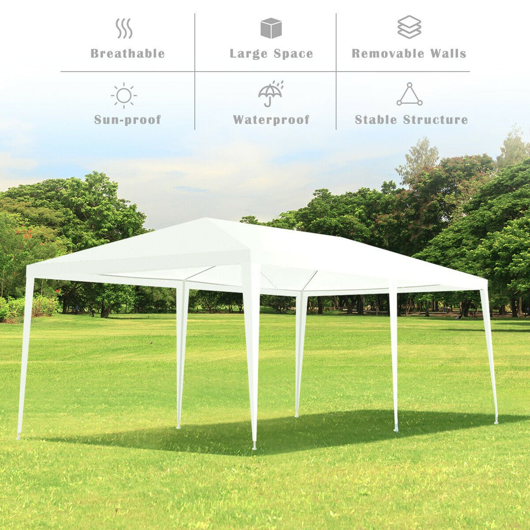 Wedding Tent Canopy Party 10x20 Heavy Duty Gazebo Cater Event W/Side Walls Image 7