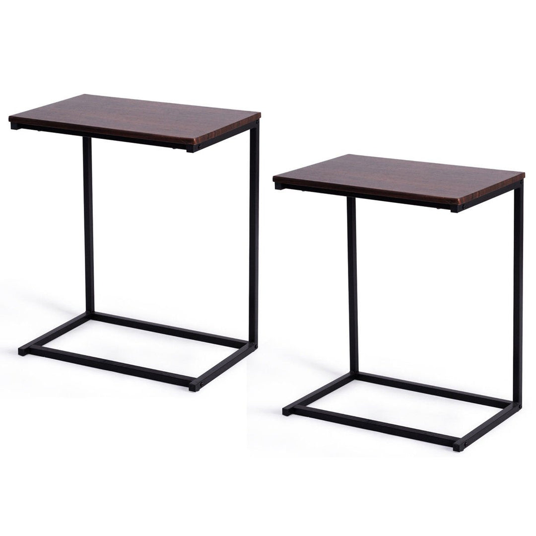 2PCS 26 Laptop Holder Sofa Side End Table C Table Home Office Furniture Image 1