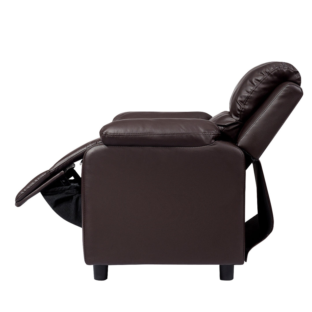 PU Leather Kids Recliner with Armrest and Headrest Lounge 3 Color Image 6