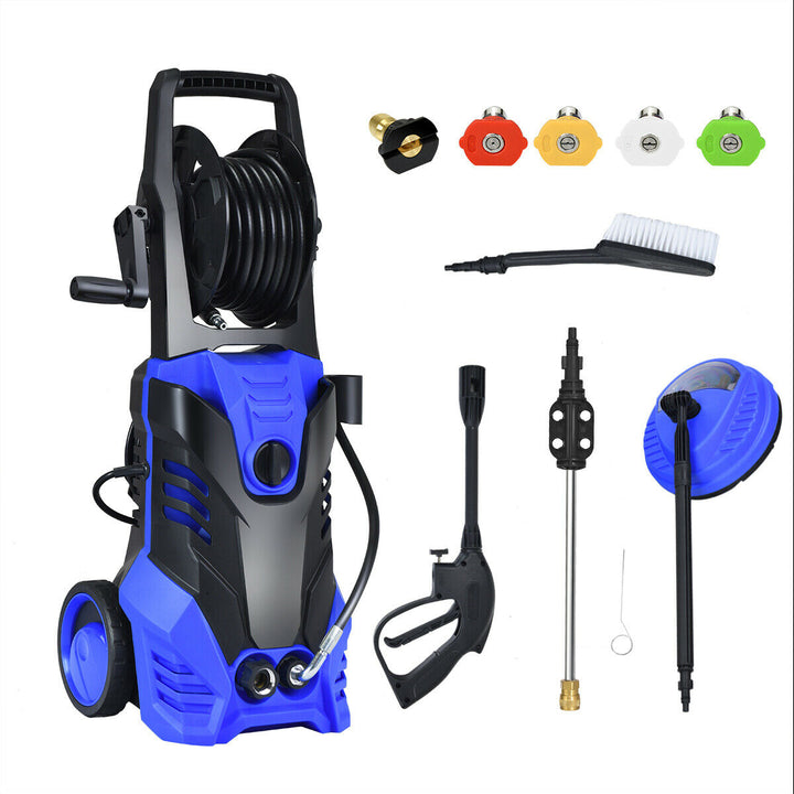 3000PSI Electric High Pressure Washer 2000W 2GPM w/Patio Cleaner and 5 Nozzles Image 1