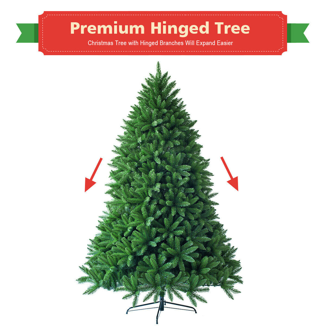 5ft 600 Hinged Tips Artificial Christmas Fir Tree Patio Home Image 7