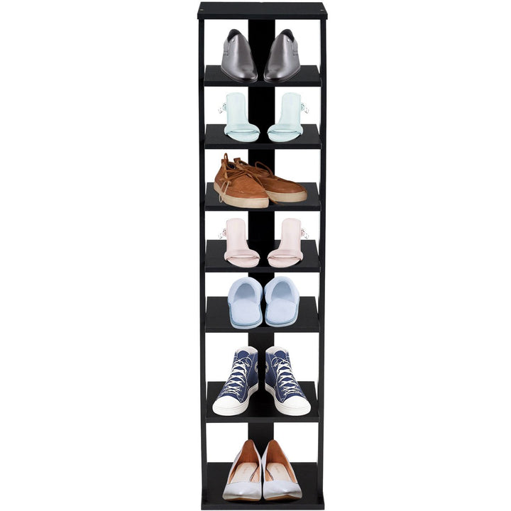 7-Tier Shoe Rack Practical Free Standing Shelves Storage Shelves Concise Style Image 5