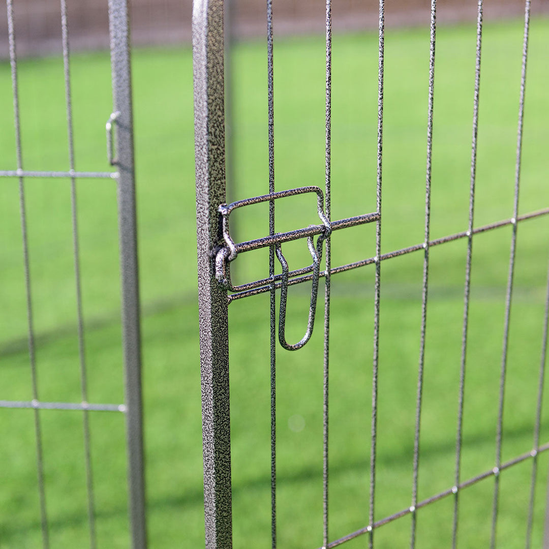 40 8 Metal Panel Heavy Duty Pet Playpen Dog Exercise Pen Cat Fence Safety Gate Image 8