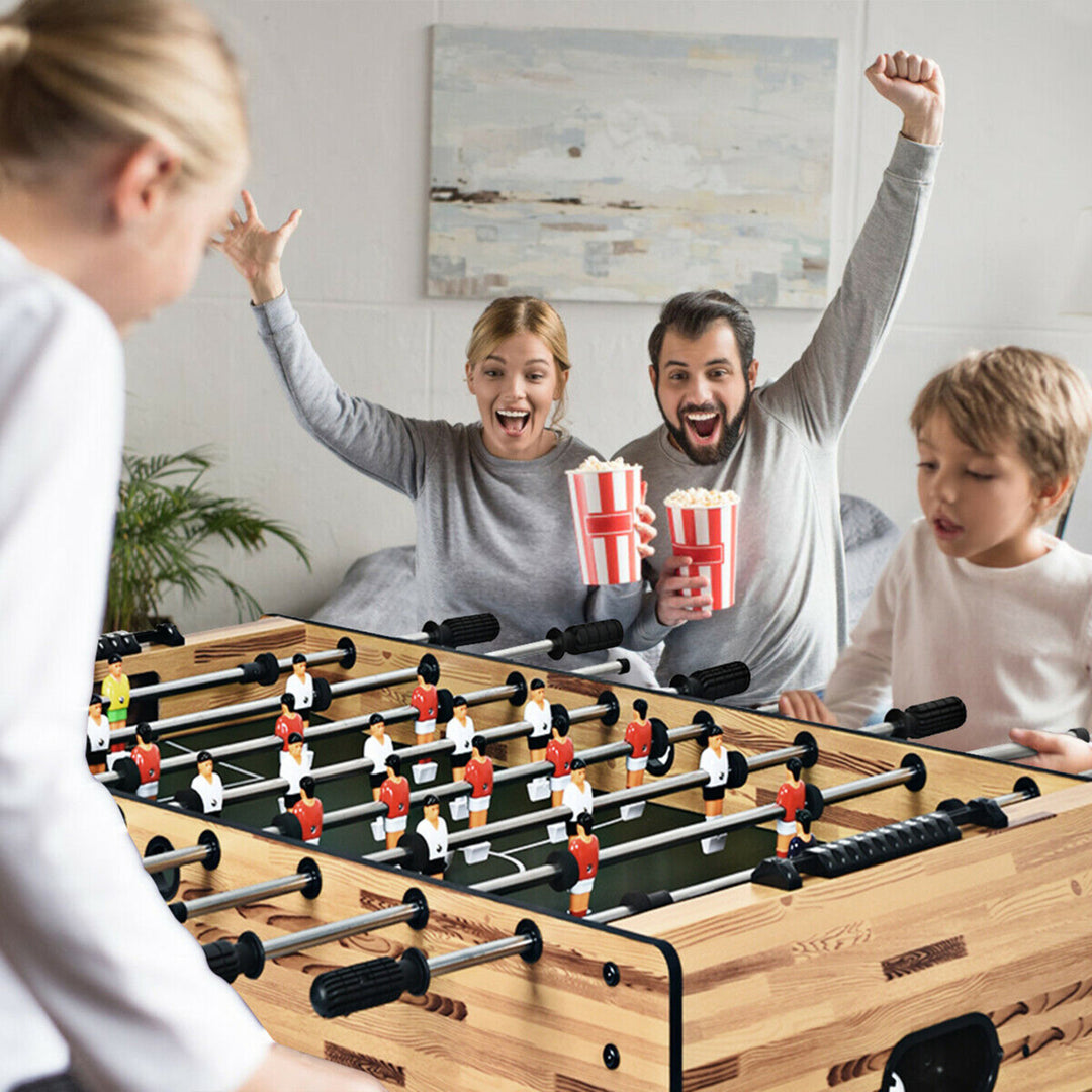 48 Foosball Table Home Soccer Game Table Christmas Families Party Recreation Image 4