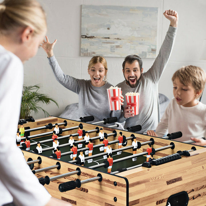 48 Foosball Table Home Soccer Game Table Christmas Families Party Recreation Image 4