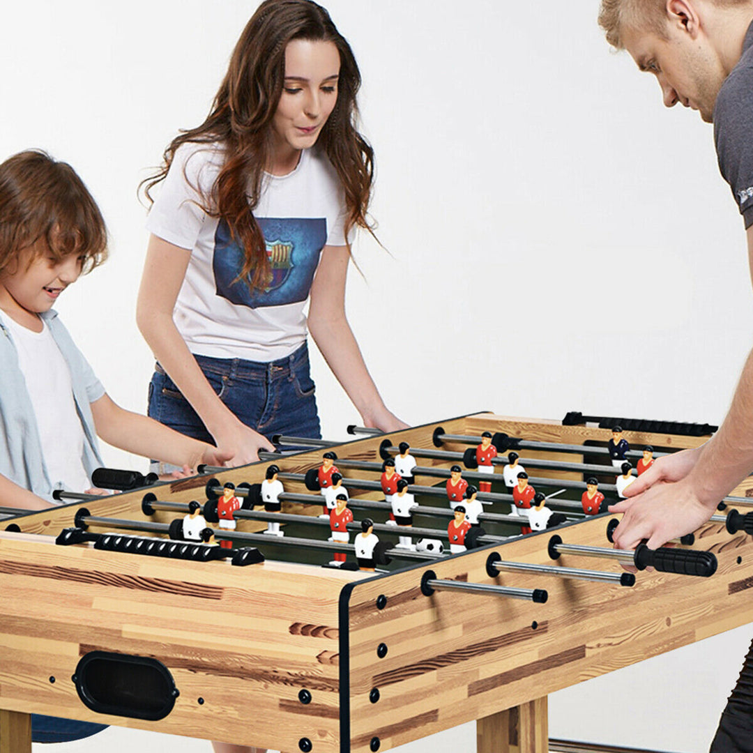 48 Foosball Table Home Soccer Game Table Christmas Families Party Recreation Image 5