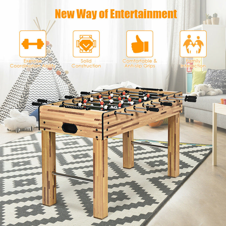 48 Foosball Table Home Soccer Game Table Christmas Families Party Recreation Image 7