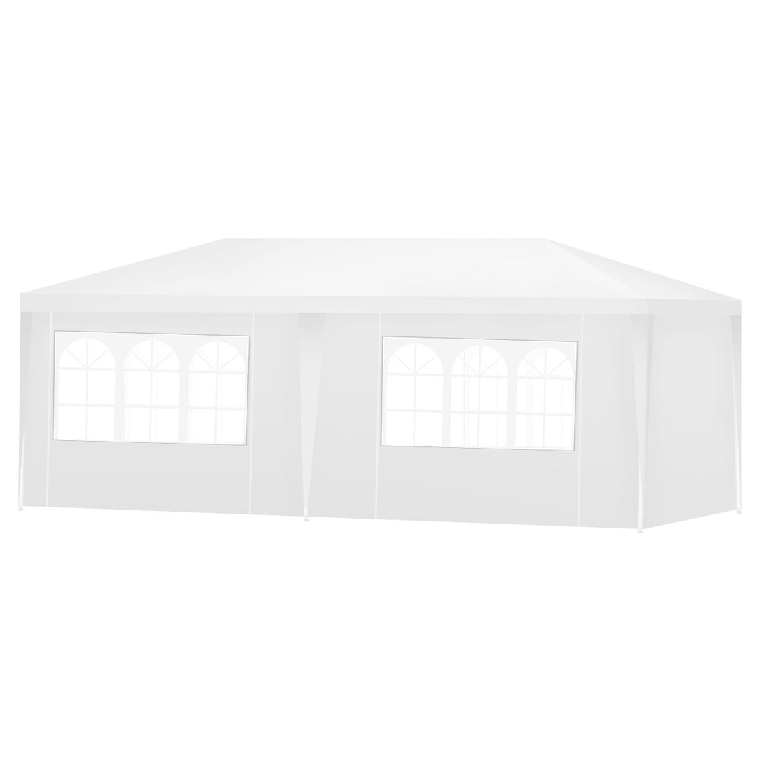 Heavy Duty 10x20 Canopy Party Gazebo Cater Event Wedding TentW/Side Walls Image 6