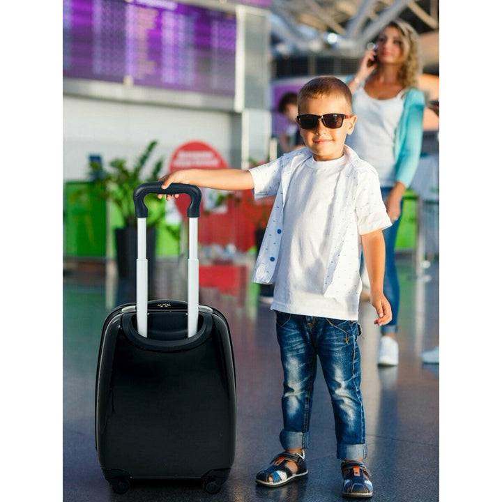 2PC Kids Luggage Set Backpack and Rolling Suitcase for School Travel ABS Image 6