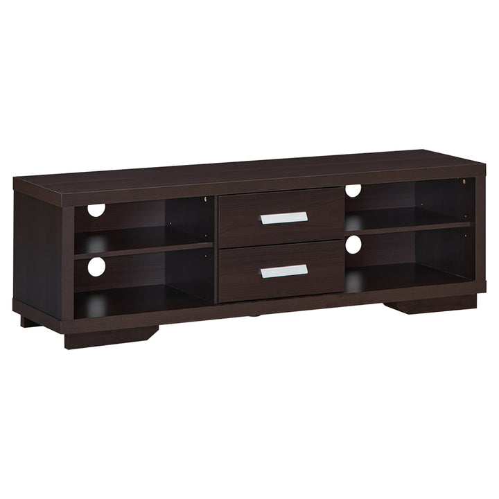 TV Stand Entertainment Center Hold up to 65 TV with Storage Shelves and Drawers Image 9