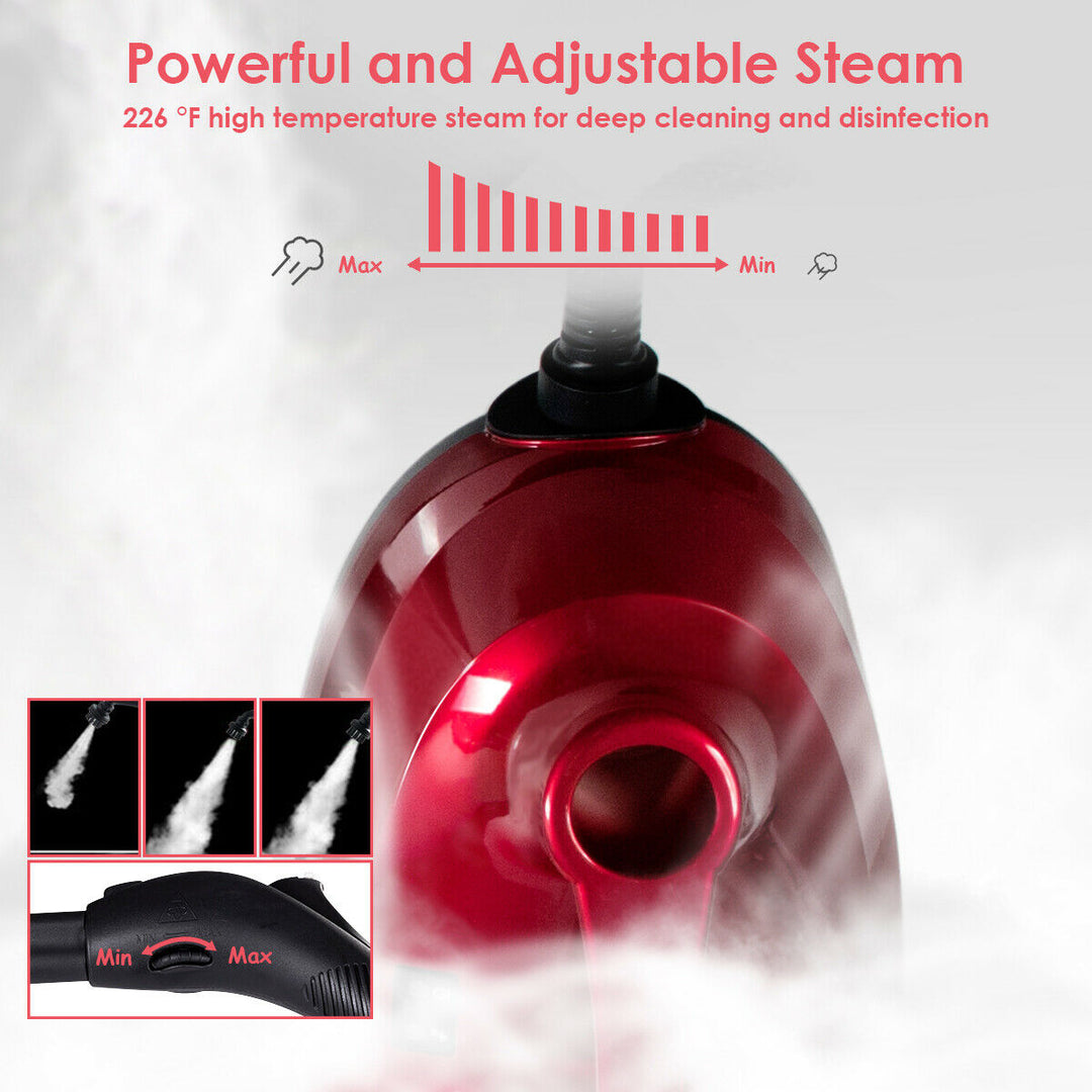 2000W Heavy Duty Steam Cleaner Mop Multi-Purpose W/19 Accessories 4.0 Bar 1.5L Image 7