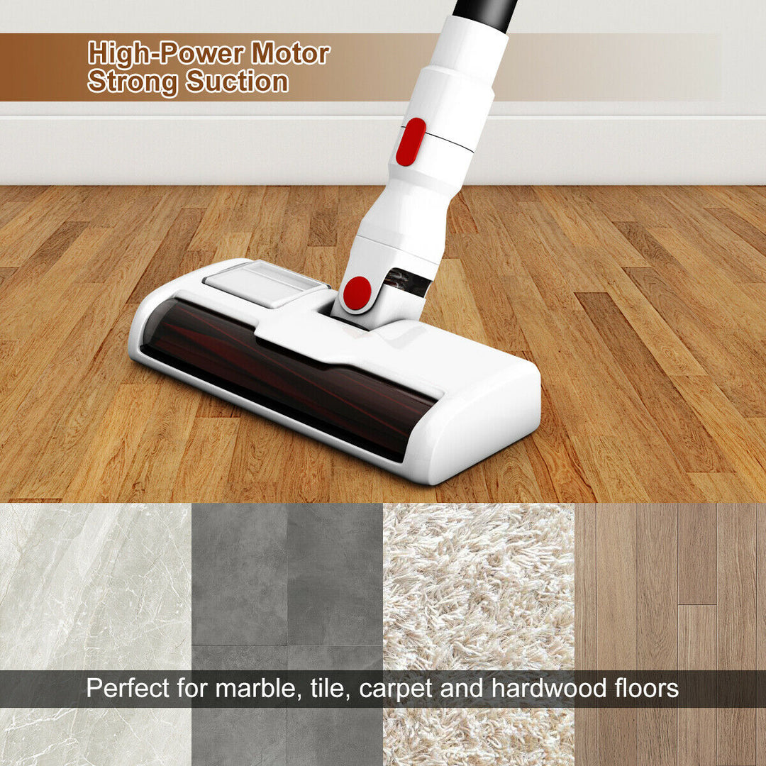 110W Cordless Vacuum Cleaner Handheld Vacuum Multifunction with Four Heads Image 7