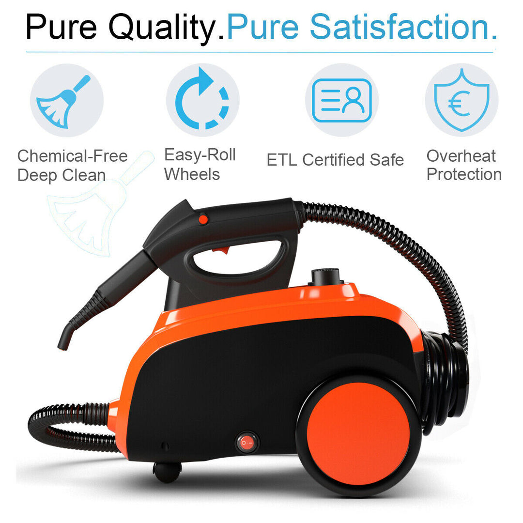 1500W Heavy Duty Steam Cleaner Mop Multi-Purpose Steam Cleaning 4.0 Bar 1.5L Image 7