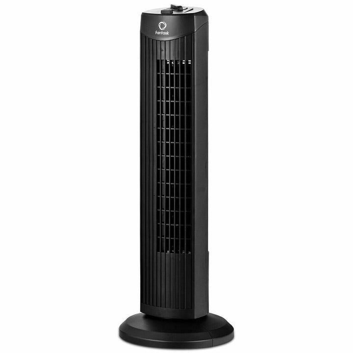 28 Portable Oscillating Tower Fan w/ 3 Speed Low Noise Home Office Black Image 3