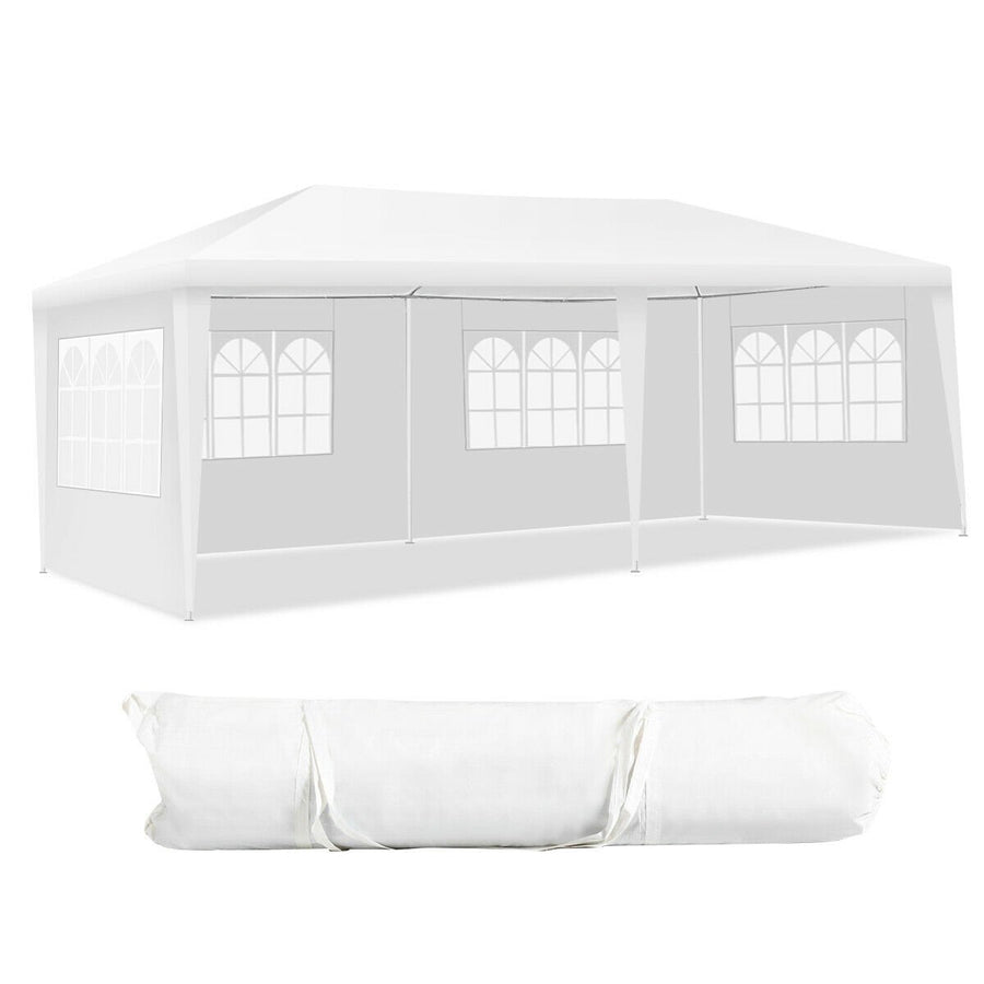 10x20 Outdoor Canopy Weather-resistant Tent Wedding Party Tent 4 Sidewalls W/Carry Bag Image 1