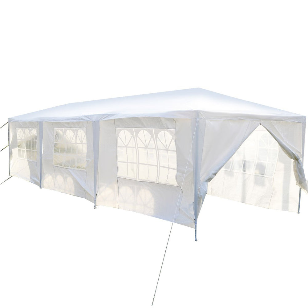 White Wedding Tent 10x30Outdoor Party Canopy Events Image 2