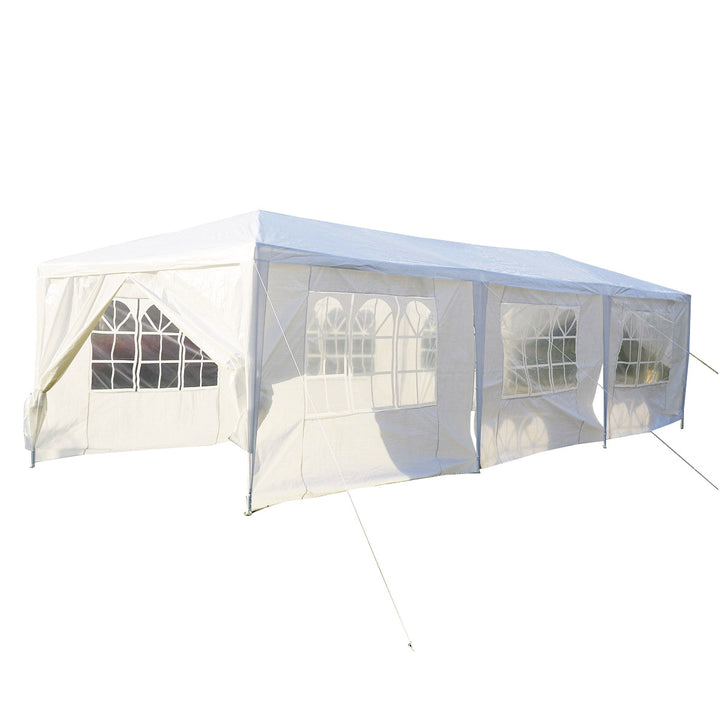 White Wedding Tent 10x30Outdoor Party Canopy Events Image 8